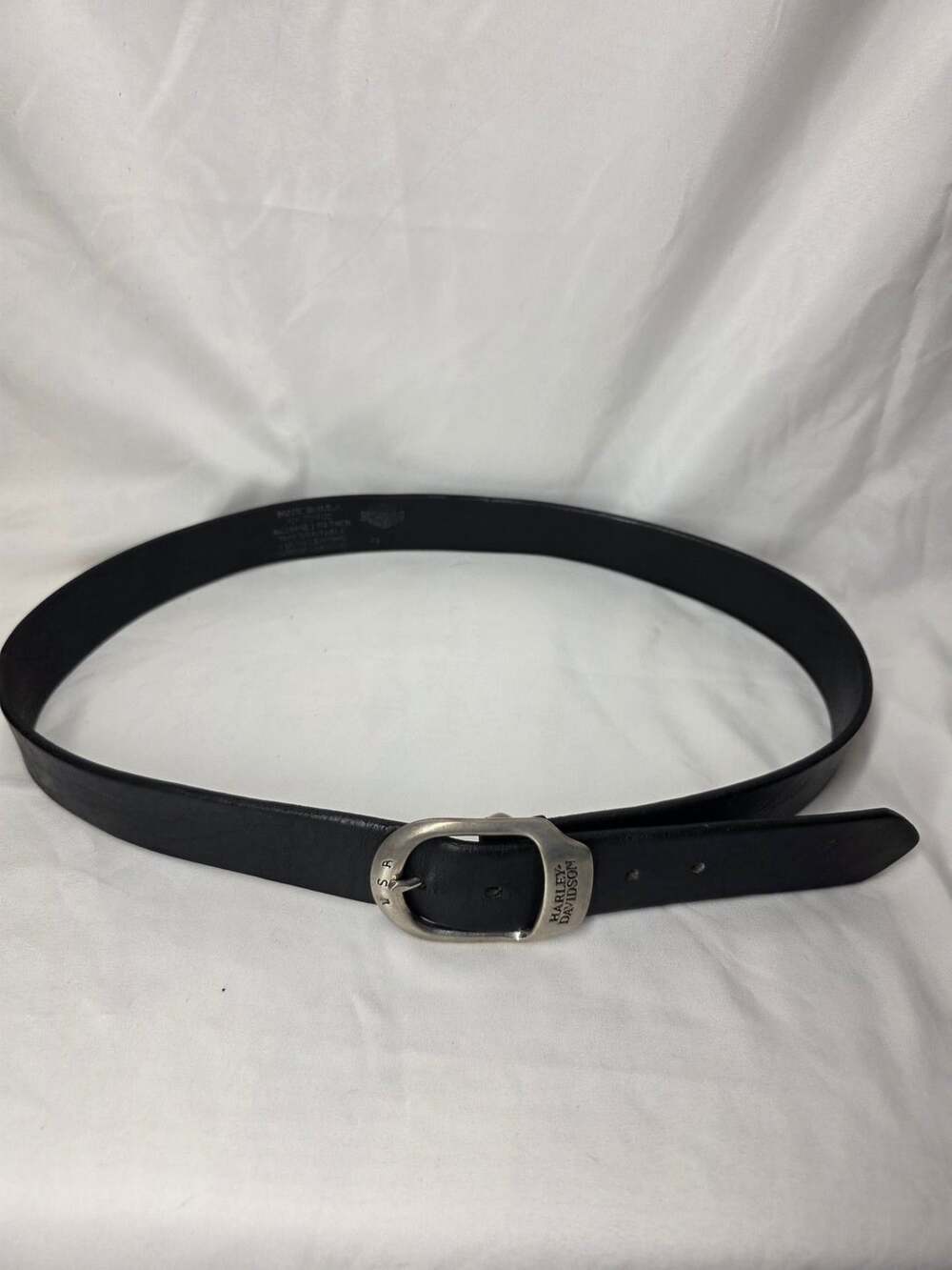 Harley Davidson Leather Belt Size 36 Black